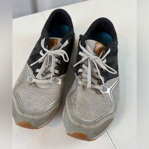 New Balance Gray and Black Sneakers